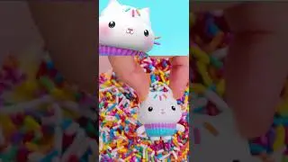 Sprinkle Party Music Video WITH TOYS!! 😻🧁 | GABBY'S DOLLHOUSE