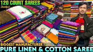 120 Count Pure Linen, Pure Mal Cotton, Khadi Cotton, Mercerised Cotton, Tissue Linen Manufacturer🔥