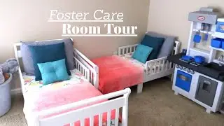Foster Care Room Tour Video | Twin Toddler Room Tour | After Placement