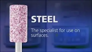 PFERD - Mounted points STEEL and STEEL EDGE