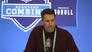 General Manager Adam Peters' NFL Combine Press Conference | Washington Commanders
