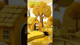 Learn Colors: Yellow Color Song 💛 | Yellow Objects for Kids | Fun Learning