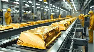 Inside the Gold Refining Factory &ndash; How 24K Gold Bars Are Made