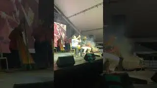 El Yopo tocando cirrampla
