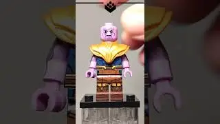 LEGO Thanos | Avengers: Endgame | Unofficial Lego Minifigure #shorts #lego #marvel #thanos
