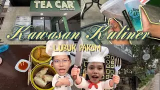 Vlog: Review Makanan di Kawasan Kuliner Lubuk Pakam 🌯 || by. Johana & Kiara