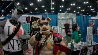 Comicpalooza 2021 Trolling for Cosplayers 