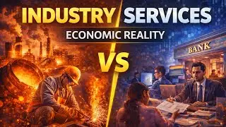 Why Services Dominate India but Industry Struggles? | Explained 