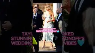Taylor Swift STUNNED In 1989 Blue For Jack Antonoff&rsquo;s Wedding!