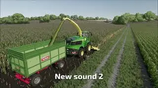 FS22 Improved Harvester Sounds Script / LS22 Verbesserte Sounds f&uuml;r Erntemaschinen per Script