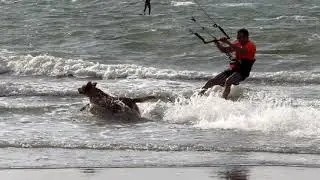 Kitesurf Kiteboard Session - Punta Chame - Panama - thanks for the show bro ! 4K UHD 50FPS