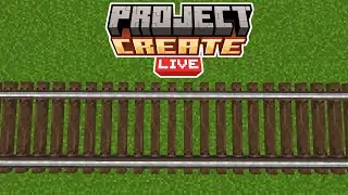 Building a 3000 Block railway in Minecraft Create!