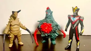 Ultra 500 series Astromons, Gudon, Ultraman Victory review Ultraman retro figures