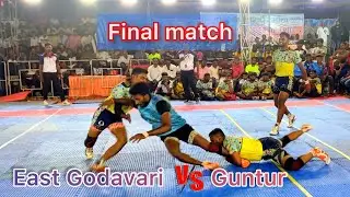Final match 1st half East Godavari VS Guntur 70th seniors men kabaddi state meet Vishakapatnam