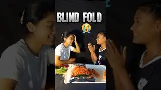 CHATPATE MUKBANG X BLINDFOLD CHALLENGE 😭🇳🇵🔥#Chatpate #NepaliFood #StreetFood