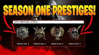 Black Ops Cold War NEW Season One Prestige Icons Confirmed!