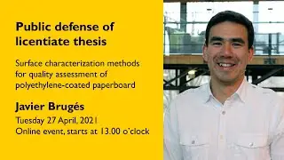 Licentiatseminarium i elektronik med Javier Brug&eacute;s
