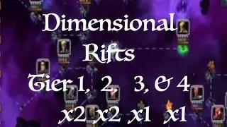Final Dimensionall Rifts Run