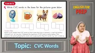 English for Kids 5+ | CVC Words Parent Guide | Phonics & Reading at Home