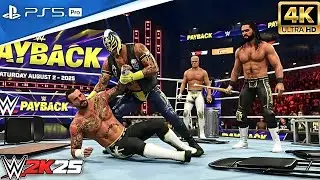 WWE 2K25 | Ultimate Gauntlet | Рей Мистерио против Сета Роллинза против Си Эм Панка против Коди Р...