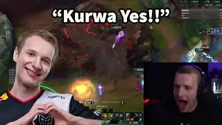 G2 Jankos Can't Control Himself After Insane Baron Steal!!