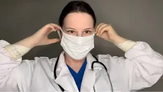 Осторожный осмотр оборачивается смертельной опасностью | ASMR с участием медсестры со злым сердцем