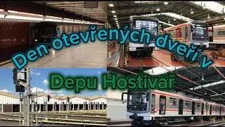 Den otevřených dveří v Depu Hostivař 2023  🚇Ⓜ️ (Metro Prague)