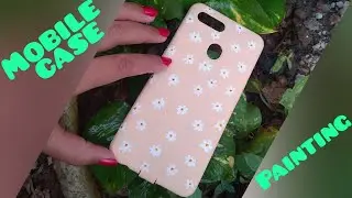 DIY Easy MobileCase Painting #shorts#mobilecase#acrylicpainting
