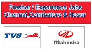 mahindra and tvs jobs @employmentjobs2859