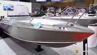 2017 Silver Aluminium Boats Fox Avant 485 - Walkaround - 2016 Salon Nautique Paris