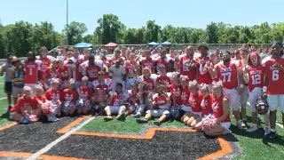 South Cardinals win an overtime thriller in the football North-South All-Star game