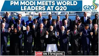 G20 Summit LIVE: India's PM Modi Meets Leaders of UK, France, Italy on Sidelines of G20 in Rio