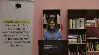 NATIONAL JEWISH BOOK AWARD WINNERS ANNOUNCEMENT