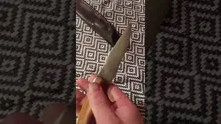 The #bushcraft and #blacksmithing #knife I used the hardest-ever.