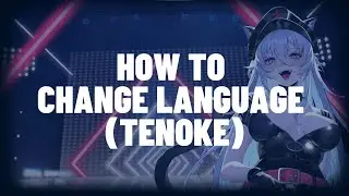 How to change language - Tenoke