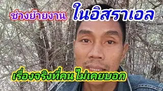 #อีกด้านการย้ายงาน #ย้ายงานในอิสราเอลเรื่องจริงที่คนไม่เคยบอก