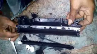 How to refill toner Cartridge Canon LBP 6030 printer