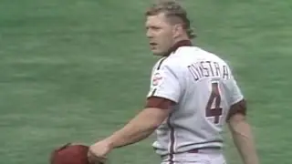 Lenny Dykstra throws out Daryl Boston