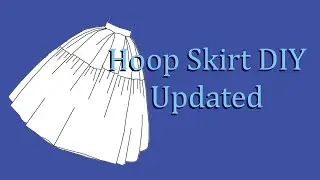 Full Circle Hoop Skirt DIY