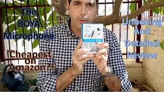 BOYA BY-M1 - Best Priced Microphone on Amazon - Unboxing and Review