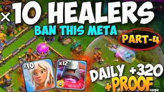 PART -4 ( +320 Daily With Proof - New TH18 Thrower Strategy 💥 Guaranteed 3 Star | CWL & War