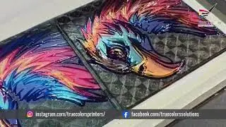 Glass Printing | Platinum Flatbed Printing Machine | Uv Printing Machine #uvprinter #flatbedprinter