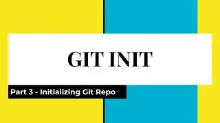 Part 3 | Git Init command | Git Prerequisites | IntelliJ