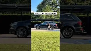 Insane Audi Q7 6.0 V12 TDI sound