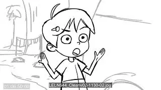 Little Ellen - Gramsy and the Beast storyboard