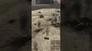 us conflict Tank battle Gameplay #tankbattle #shortvideo #top15rtsgames #rts
