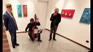 Montage de la Performance Poetica de Puma Freytag et Jacopo Terenzio Lido de Venise le 23 oct 2021