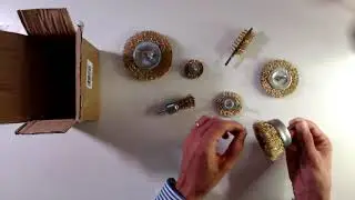 Spazzole Metalliche per Trapano con Gambo da 0,6 cm, Scarsa qualit&agrave; con tanto di filamenti saldati t