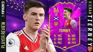 FUTURE STARS 86 KIERAN TIERNEY PLAYER REVIEW! FIFA 20 Ultimate Team