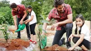 Mahesh Babu and His Daughter Sitara Accepted KTR's Haritha Haram Challenge | Tollywood Nagar